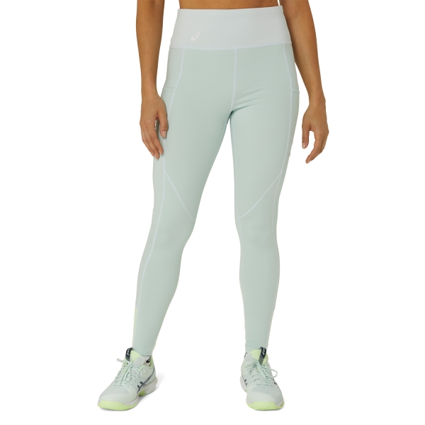 Women's Padel Pants and Tights Asics Court Tights  Pale Blue 2042A308409