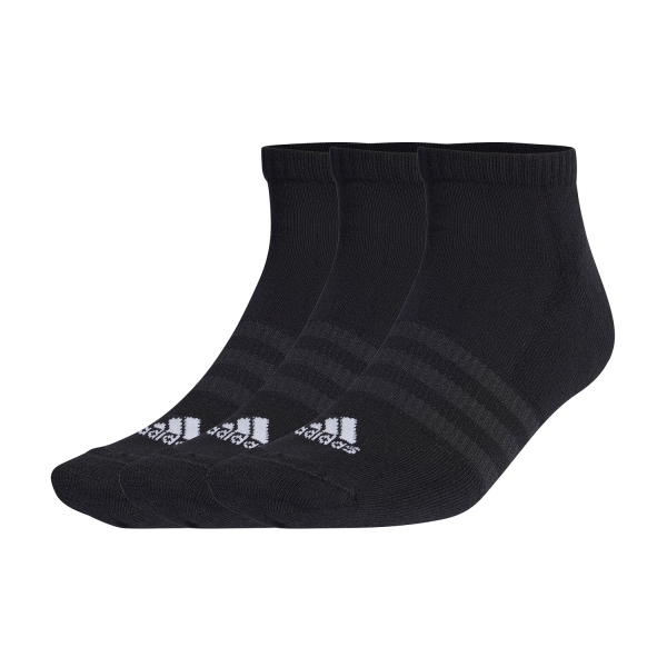 Calcetines Padel adidas Cushioned x 3 Calcetines  Black/White IC1332