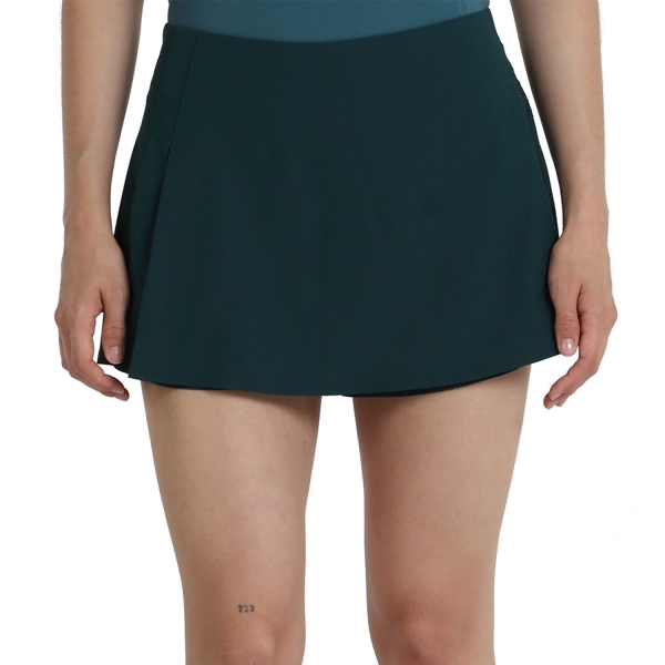 Women's Padel Skirts and Shorts Bullpadel Epico Short Skirt  Verde Profundo 469079496