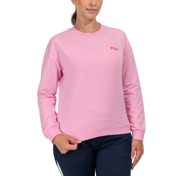 Women's Padel Shirts & Hoodies Fila Elodie Hoodie  Begonia Pink XFL232123595
