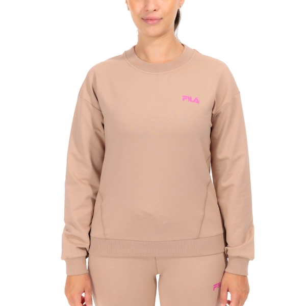 Camisetas y Sudaderas Padel Mujer Fila Elodie Sudadera  Stucko XFL2321232020