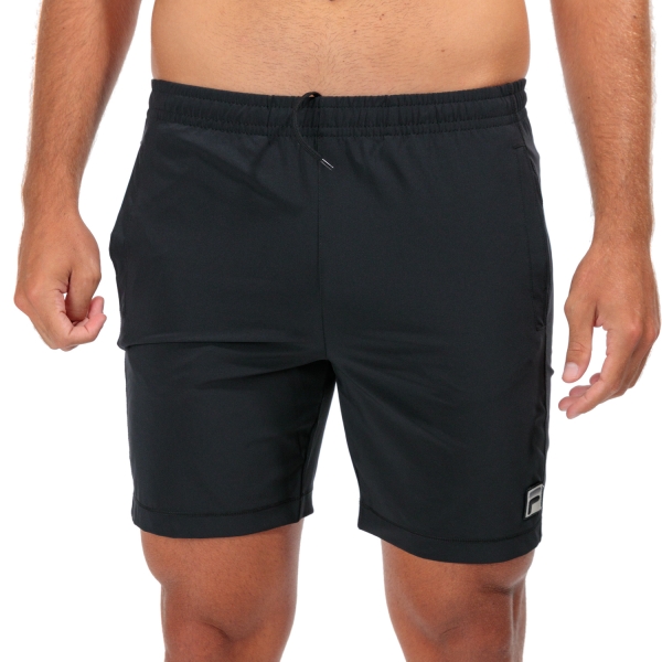 Men's Padel Shorts Fila Filip 7in Shorts  Black XFM232006900