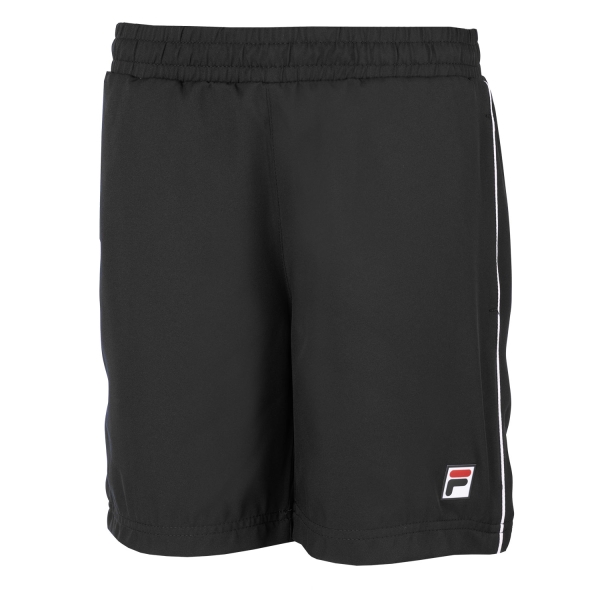 Boy's Padel Shorts and Pants Fila Leon 7in Shorts Junior  Black FJL211005900