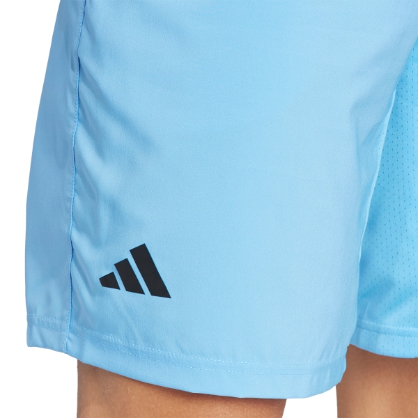 adidas Club 3 Stripes 8in Shorts - Blue Burst