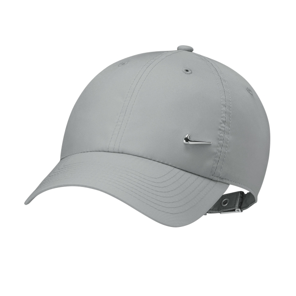 Padel Caps and Visors Nike DriFIT Club Cap  Light Smoke Grey/Metallic Silver FB5372077