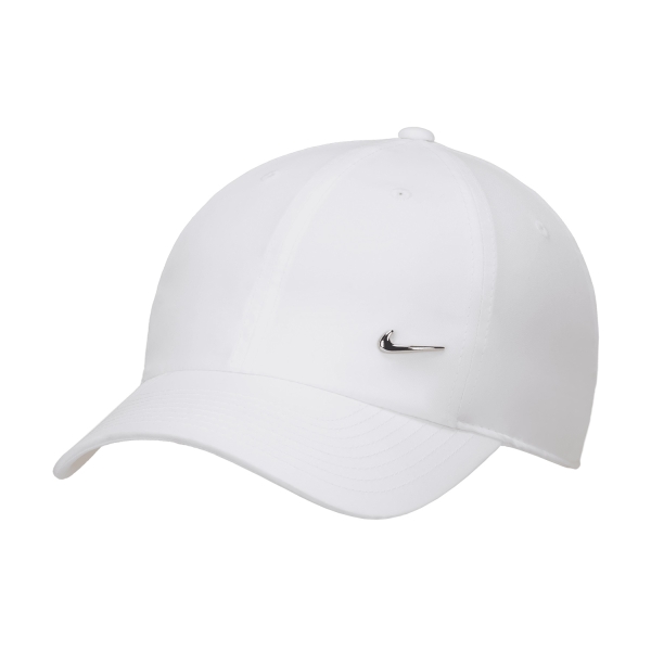 Padel Caps and Visors Nike DriFIT Club Cap  White/Metallic Silver FB5372100