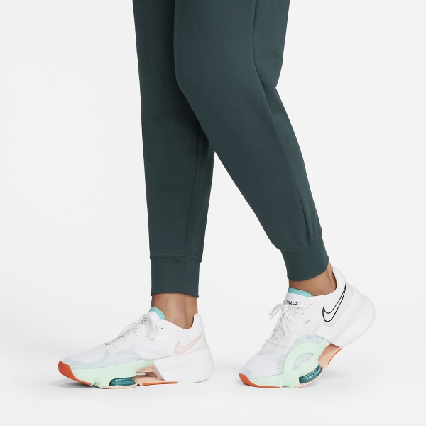 Nike Dri-FIT One Pantaloni - Deep Jungle/White