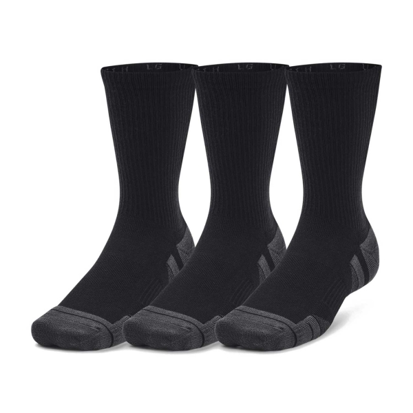 Calze Padel Under Armour Performance Tech Crew x 3 Calze  Black 13795120001