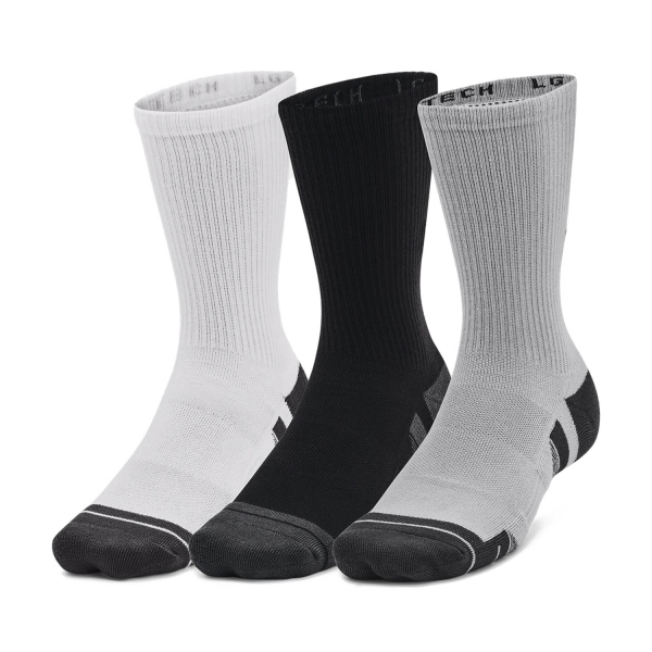 Calze Padel Under Armour Performance Tech Crew x 3 Calze  Mod Gray 13795120011