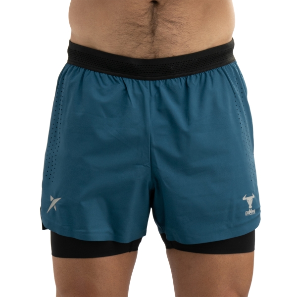 Men's Padel Shorts Drop Shot Winka Campa 3in Shorts  Azul Oscuro DT291512