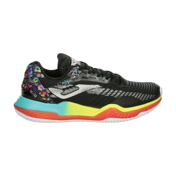 Women's Padel Shoes Joma Point Clay  Black TPOILW2301C