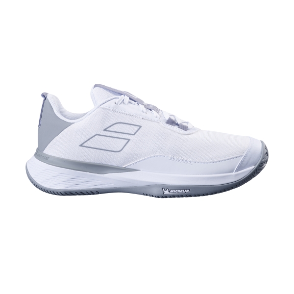 Women's Padel Shoes Babolat SFX Evo All Court  White/Lunar Grey 31S245561080