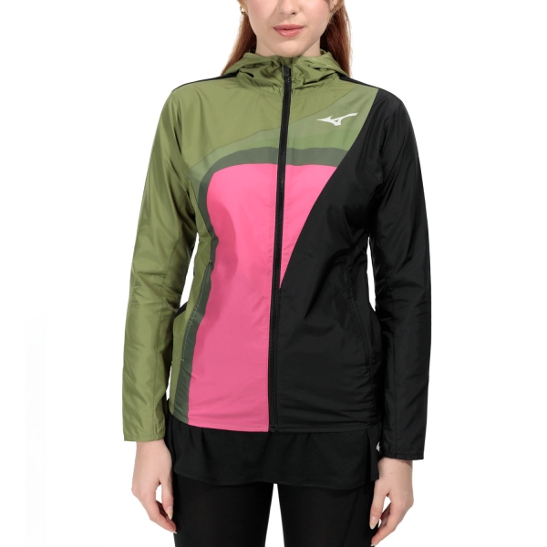 Women's Padel Jacket Mizuno Release Jacket  Calliste Green 62GEA70133