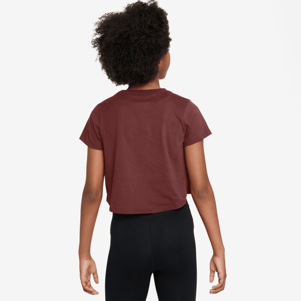 Nike Dri-FIT Essential T-Shirt Girl - Dark Team Red
