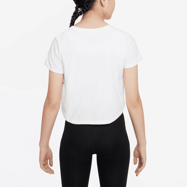 Nike Dri-FIT Essential Maglietta Bambina - White