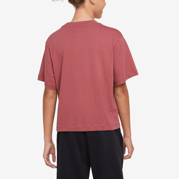 Nike Swoosh Camiseta Niña - Adobe