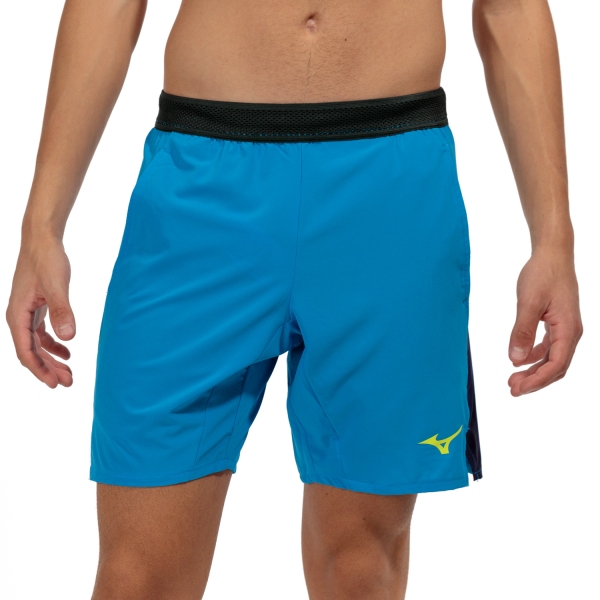 Men's Padel Shorts Mizuno Release Amplify 8in Shorts  Cloisonne 62GBA50021