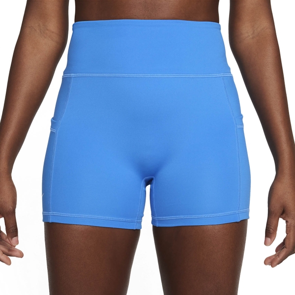 Falda y Shorts Padel Mujer Nike Advantage 4in Shorts  Light Photo Blue/White FD5664435