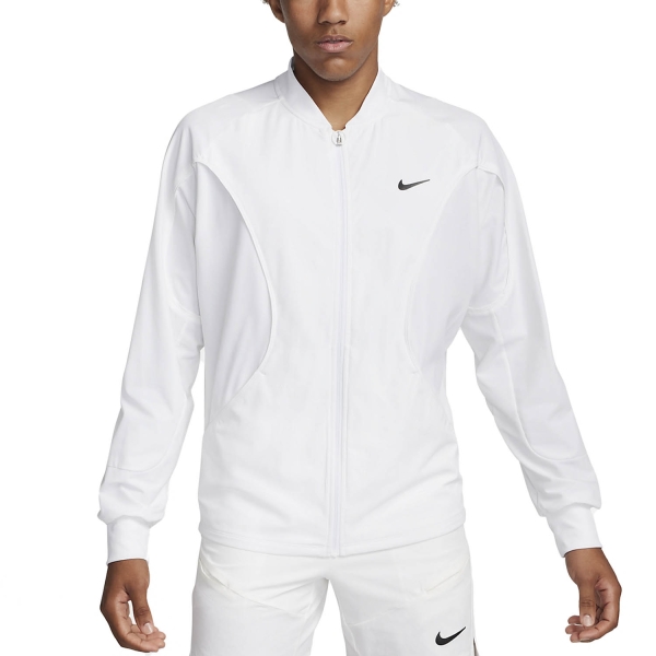 Men's Padel Jacket Nike Court Advantage Jacket  White/Black FD5341100