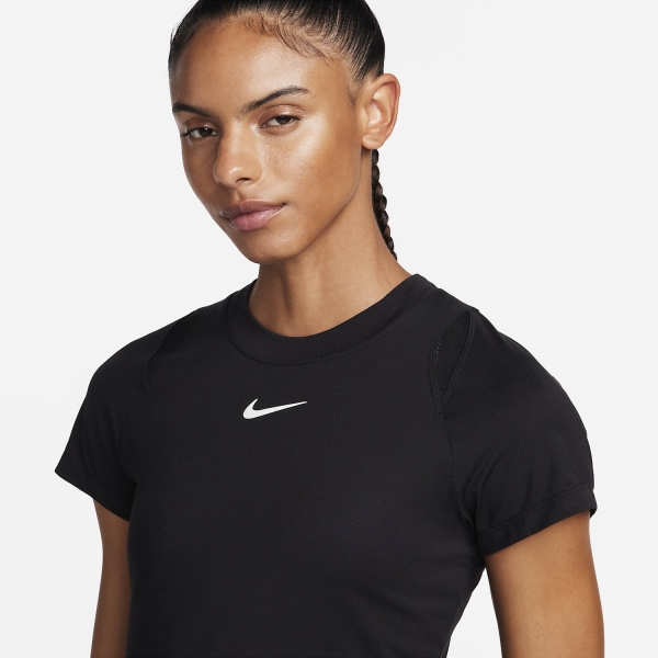 Nike Court Dri-FIT Advantage Maglietta - Black/White