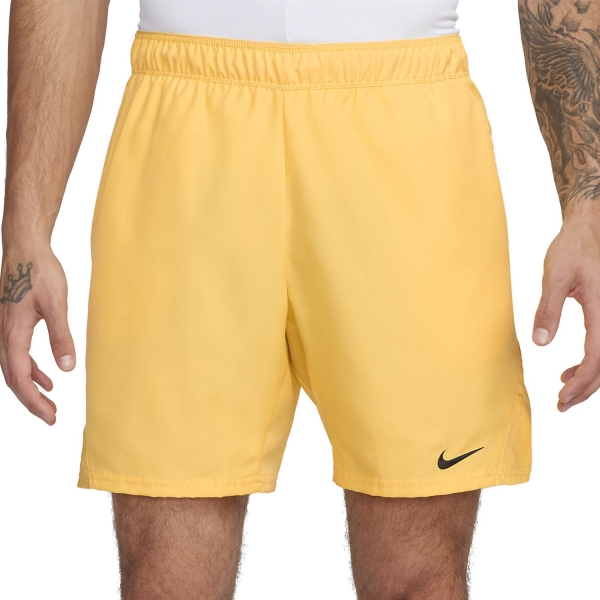 Men's Padel Shorts Nike Court DriFIT Victory 7in Shorts  Topaz Gold/Black FD5380795