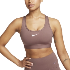 Nike Dri-FIT Swoosh Icon Clash Women's Sports Bra Bronze Eclipse