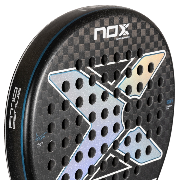 NOX AT10 Genius 12K Padel - Black/Blue