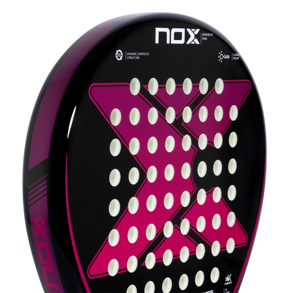 NOX Silhoutte Padel - Black/Fuchsia
