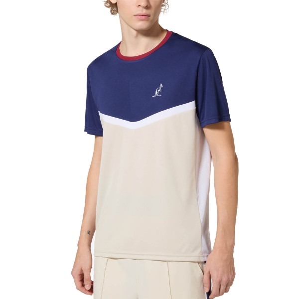 Camiseta Padel Hombre Australian Legend Ace Camiseta  Blu Cosmo TEUTS0067842
