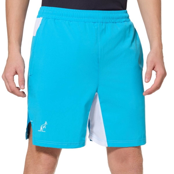 Men's Padel Shorts Australian Slam Pro 7.5in Shorts  Turchese Glossy TEUSH0037605