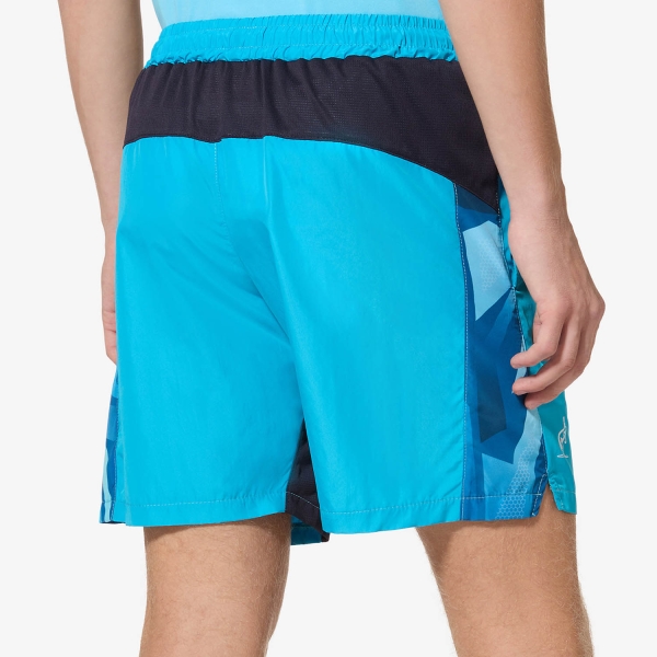 Australian Smash Abstract 8in Shorts - Turchese Glossy
