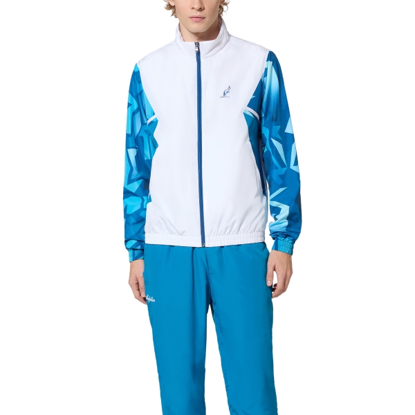 Men's Padel Suit Australian Smash Abstract Tracksuit  Bianco TEUTU0022002