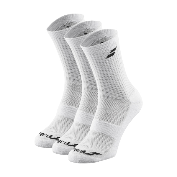 Calze Padel Babolat Logo x 3 Calze  White 5UB13711000
