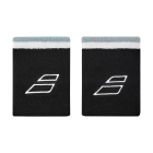 Babolat Terry Jumbo Medium Wristbands - Black/White Babolat Terry Jumbo Medium Wristbands - Black/White