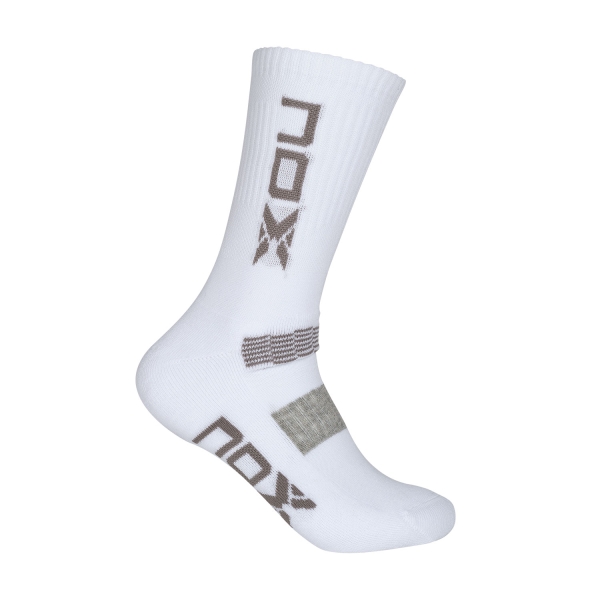 Calze Padel NOX Technical Calze  Blanco/Gris CAHMCBLVG