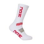 NOX Technical Calze - Blanco/Rojo NOX Technical Calze - Blanco/Rojo