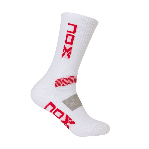 Calze Padel NOX Technical Calze  Blanco/Rojo CAHMCBLVRO