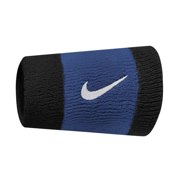 Padel Wristbands Nike Premier Large Wristbands  Black/Star Blue/White N.000.1586.050.OS