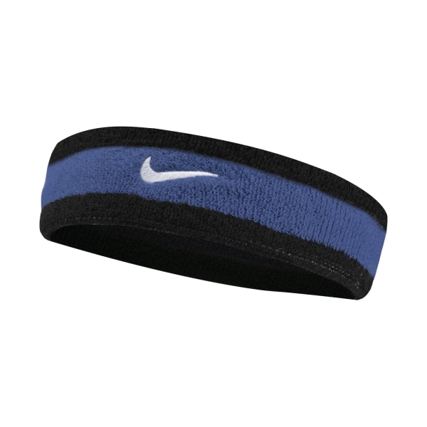 Padel Headband Nike Swoosh Headband  Black/Star Blue/White N.000.1544.050.OS