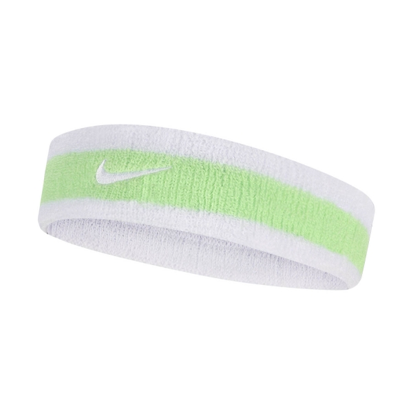 Padel Headband Nike Swoosh Headband  White/Vapor Green N.000.1544.117.OS