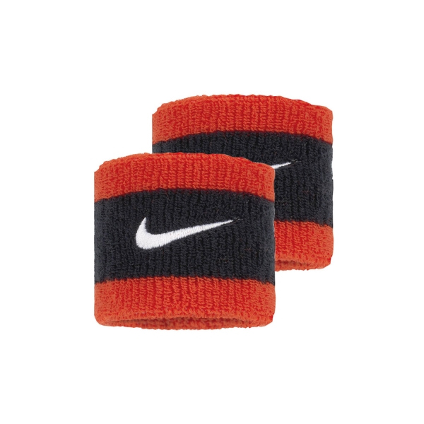 Padel Wristbands Nike Swoosh Small Wristbands  Picante Red/Black/White N.000.1565.611.OS