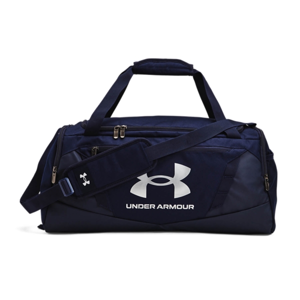 Under Armour Padel Bag Under Armour Undeniable 5.0 Small Duffle  Midnight Navy/Metallic Silver 13692220410