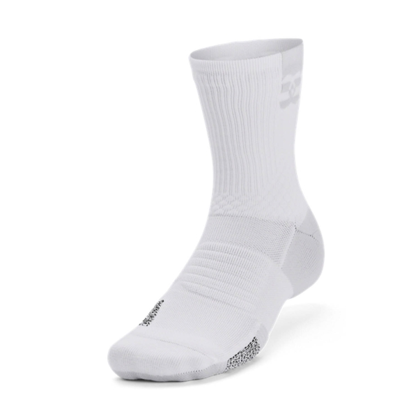 Padel Socks Under Armour ArmourDry Playmaker Socks  White/Halo Gray 13762290100