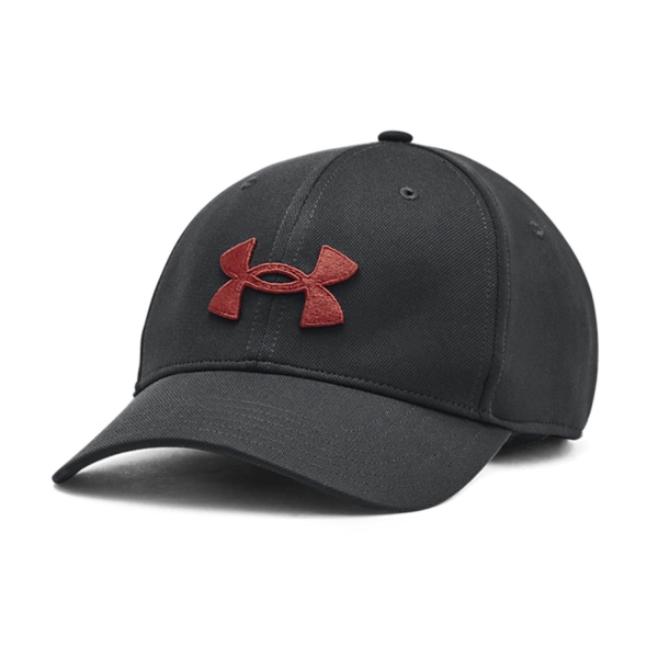 Padel Caps and Visors Under Armour Blitzing Cap  Anthracite/Cinna Red 13767010016