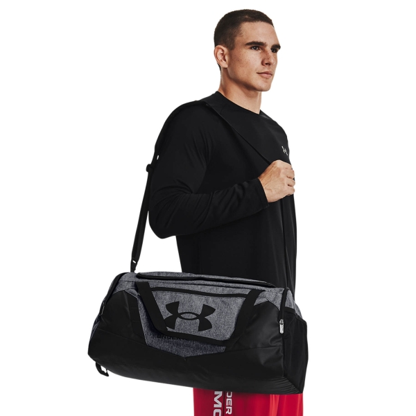 Under Armour Undeniable 5.0 Borsone Piccolo - Pitch Gray/Medium Heather/Black