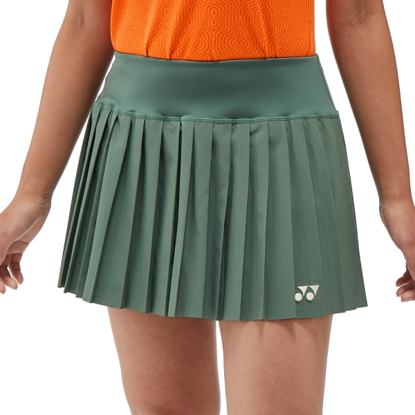 Women's Padel Skirts and Shorts Yonex Paris Skirt  Olive TWL26122OL