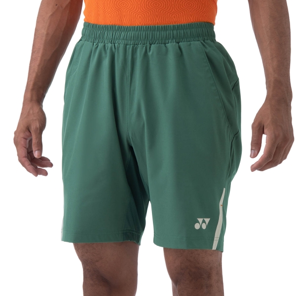 Men's Padel Shorts Yonex Paris 9in Shorts  Olive TWM15163OL