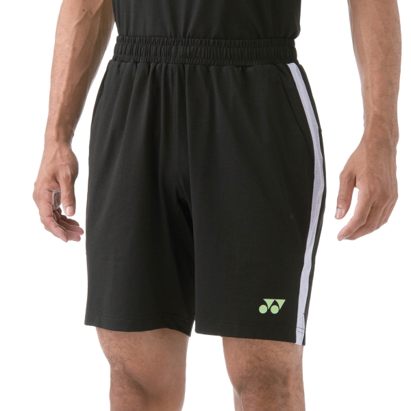 Shorts Padel Hombre Yonex Tournament 9in Shorts  Black TWM15166BK
