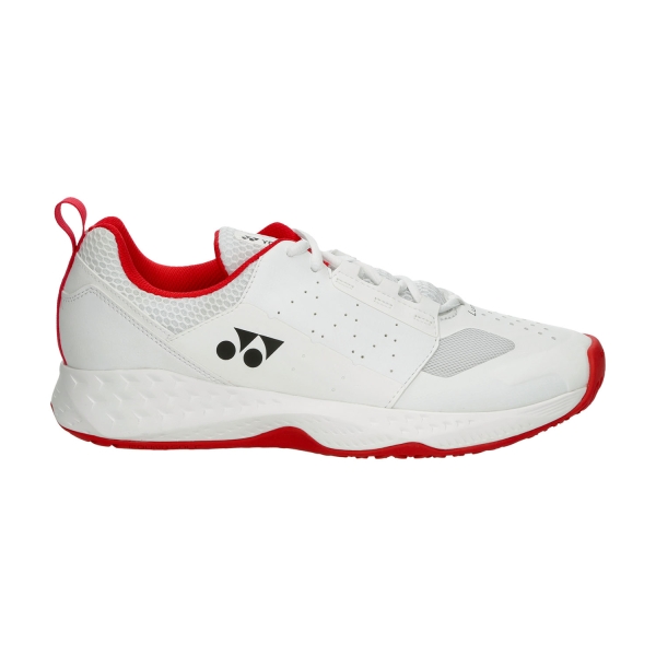 Women's Padel Shoes Yonex Lumio 4  White/Red SHTLU4WR