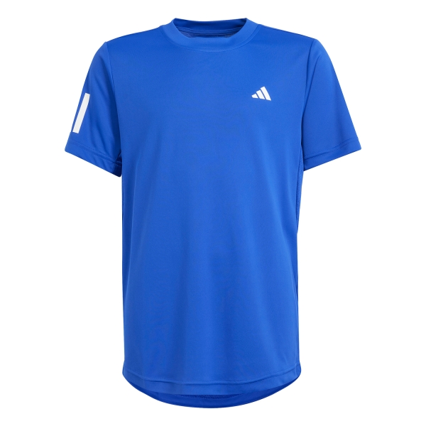 Polo y Camiseta Padel Niño adidas Club 3 Stripes Camiseta Nino  Semi Lucid Blue IU4281